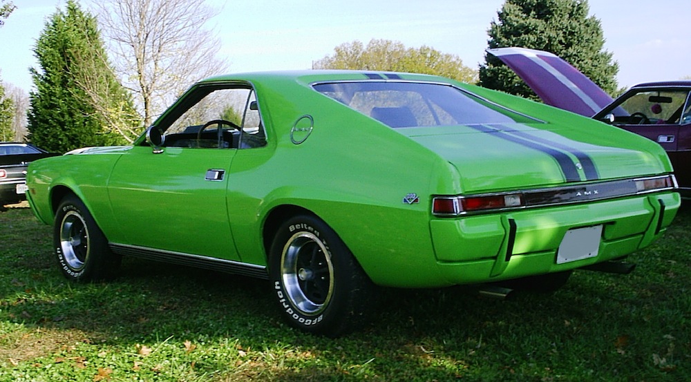 Big Bad Green 1969 AMC AMX 