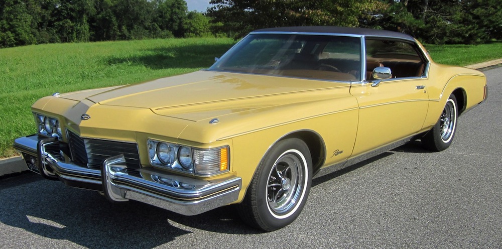 Apollo Yellow 1973 Buick Riviera