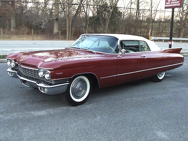 Pompeian Red 1960 Cadillac Series 62