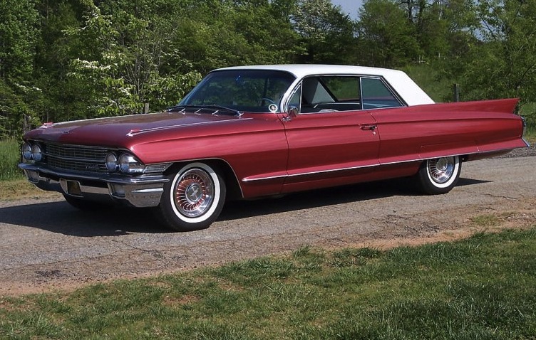 Pompeian Red 1962 Cadillac 