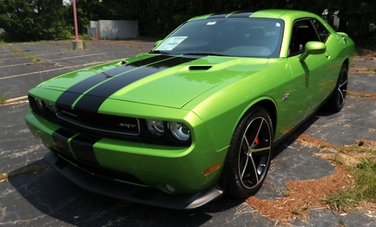Green with Envy 2011 Chrysler Dodge Challenger 
