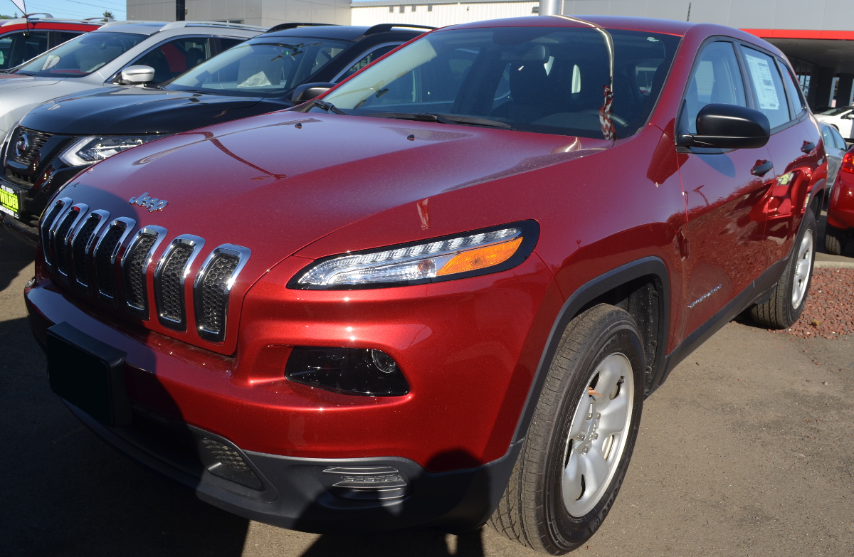 Deep Cherry Red 2017 Chrysler Jeep Cherokee Paint Cross Reference