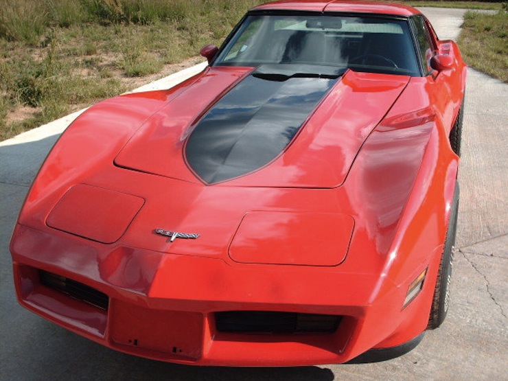 Red 1980 GM Chevrolet Corvette 