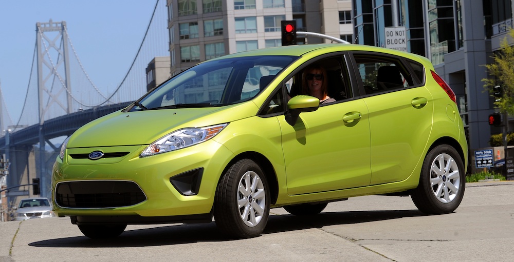 Lime Squeeze 2011 Ford Fiesta 