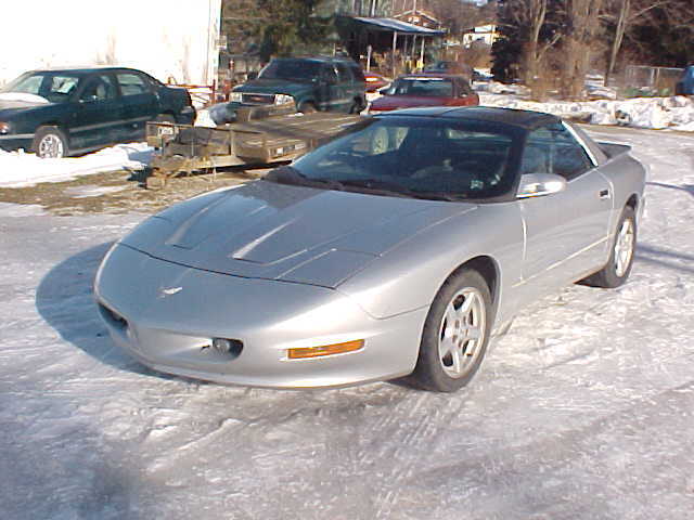 Bright Silver 1997 GM Pontiac Firebird 