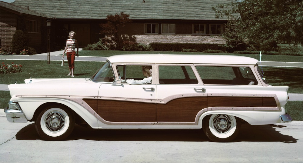 1954 Ford country squire station wagon #5