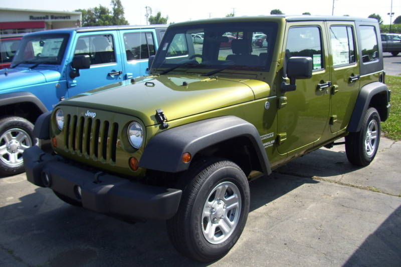 Rescue Green 2010 Jeep Paint Cross Reference - Sherwin Williams Automotive Paint Code Cross Reference