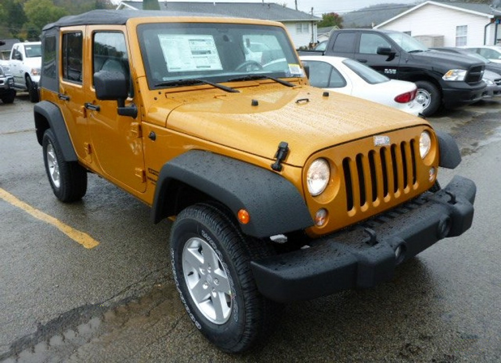 Amped 2014 Jeep Wrangler - Paint Cross Reference