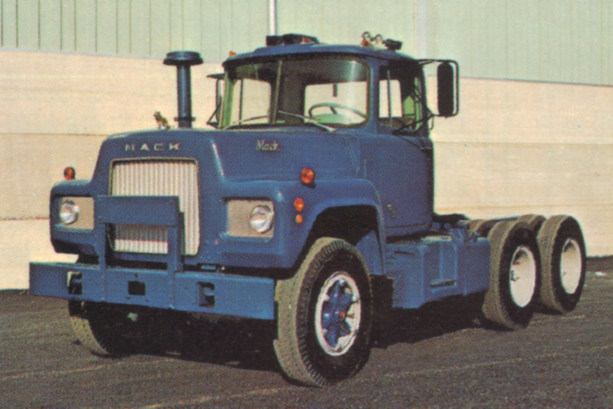 Marine Blue 1968 Mack Truck R