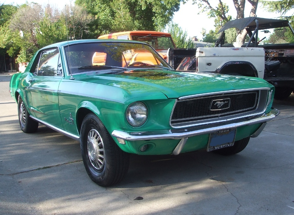 1968 Ford mustang paint colors #5