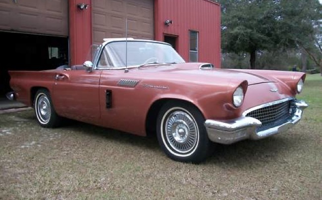 1957 Ford thunderbird paint codes #8