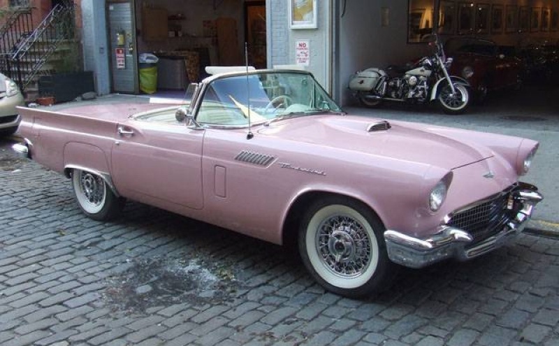 1957 Ford thunderbird paint colors #3